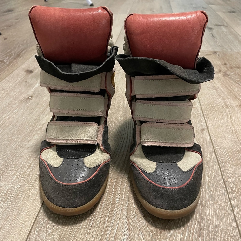 Isabel Marant Beckett wedge high tops size 38